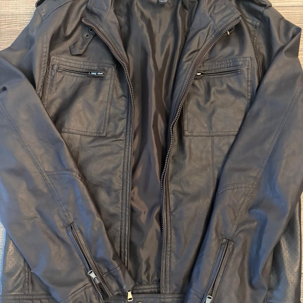 INC International Concepts Men's Black Field Jacket